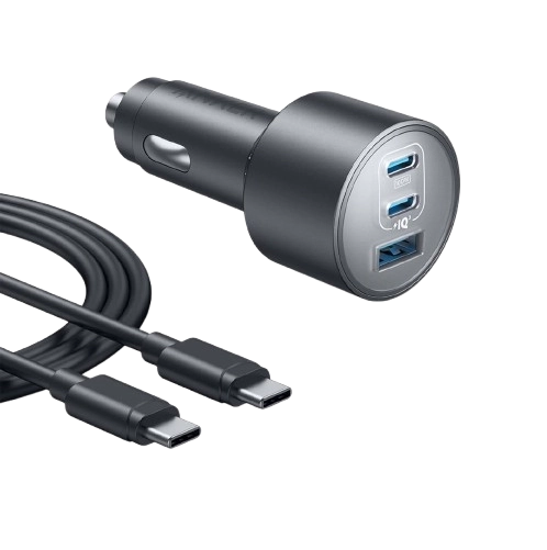 Anker Nano Car Charger 167.5W 3 Ports - Black | B2737HA1