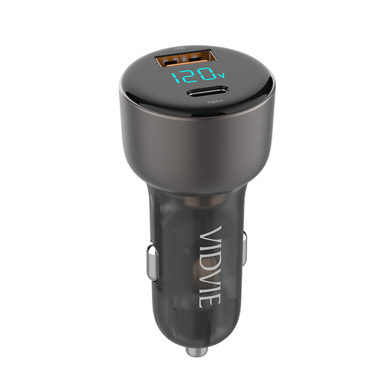 VIDVIE LED digital display Car Charger-cc521c