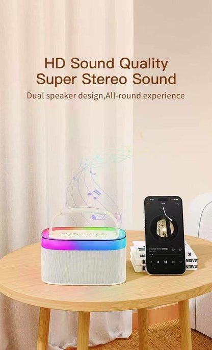 Recci RSK-W40 Phantom Wireless Bluetooth Speaker HIFI RGB Atmosphere Light 16W