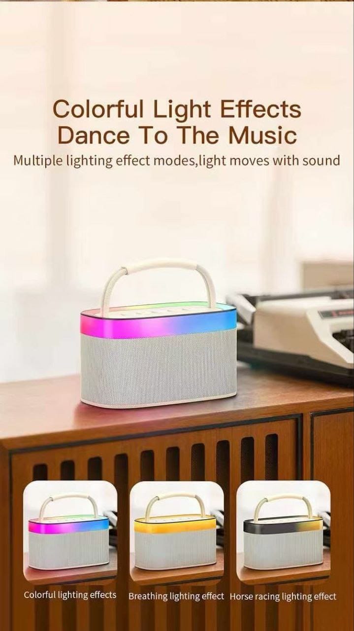 Recci RSK-W40 Phantom Wireless Bluetooth Speaker HIFI RGB Atmosphere Light 16W