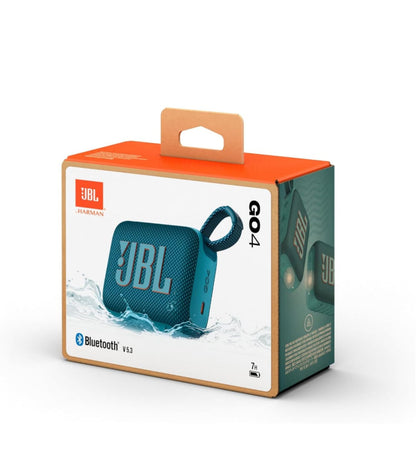 JBL GO 4 Portable Bluetooth Speaker with IP67 Waterproof Design, 7H Playtime, PlaytimeBoost, JBL Pro Sound, Deep Bass, Multi-Speaker Connection for Stereo Sound - Camo|1 year manufacturer warranty