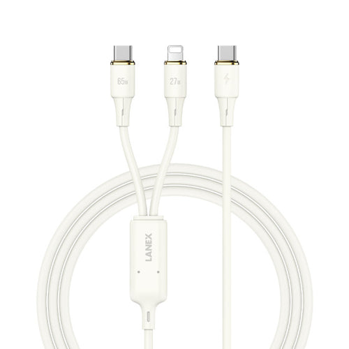 Lanex PD65W Type-C To Type-C & Type-C To Lightning Cable LS46T