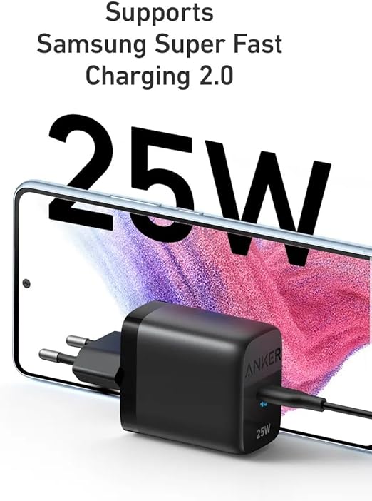 Anker 312 Charger (25W) B2B Europe White/Black A2642G21