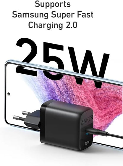 Anker 312 Charger (25W) B2B Europe White/Black A2642G21