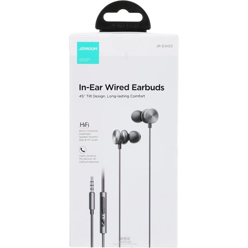 JOYROOM JR-EW03 Metal Wired Earphones,