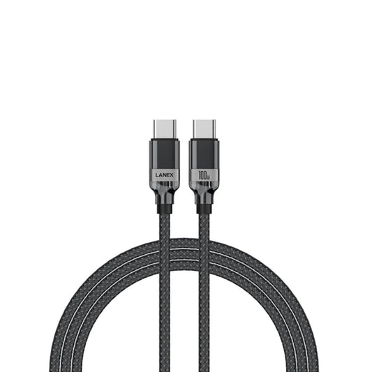 Lanex 100W Type C To Type C FAST Charging Cable LS38CC